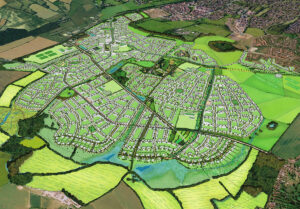 Chilmington Green site plan Houses for sale