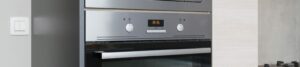 extras stainless steel oven